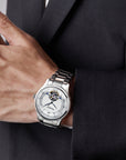 Seagull Open Heart Flywheel Guilloché Dial Automatic Watch 39mm