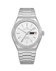 Seagull Ancient Cloud Motif Dial Date-day Calender Reissue Dress Watch 38mm