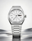 Seagull Ancient Cloud Motif Dial Date-day Calender Reissue Dress Watch 38mm