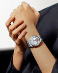 Seagull Open Heart Flywheel Guilloché Dial Automatic Watch 39mm