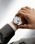 Seagull Open Heart Flywheel Guilloché Dial Automatic Watch 39mm
