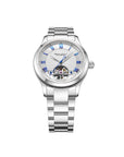 Seagull Open Heart Flywheel Guilloché Dial Automatic Watch 39mm