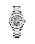 Seagull Open Heart Flywheel Guilloché Dial Automatic Watch 39mm