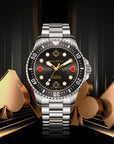 Seagull Ocean Series Poker Master Dial 100m Waterproof Dive Watch 44.5mm