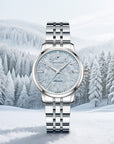 Seagull Cedar Dial Couple Dress Watch 32m/40mm