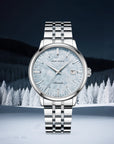 Seagull Cedar Dial Couple Dress Watch 32m/40mm