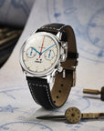 Seagull 1963 Series Chronograph Watch Transparent Caseback 70th Anniversary Reissue 37.3mm