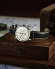 Seagull 1963 Series Chronograph Watch Transparent Caseback 70th Anniversary Reissue 37.3mm