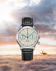 Seagull 1963 Series Chronograph Watch Transparent Caseback 70th Anniversary Reissue 37.3mm