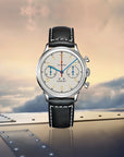 Seagull 1963 Series Chronograph Watch Transparent Caseback 70th Anniversary Reissue 37.3mm