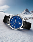 Seagull Extraordinary Series Snowflake Dial Calendar 9mm Thick Case Dress Watch 40mm