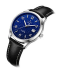Seagull 1955 Wuxing Five Stars Reissue Enamel Silver-Sprinkled Dial Dress Watch 39mm