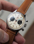 Seagull 1963 Series Chronograph Watch Polar Night Edition Panda Eye Dial 37.3mm