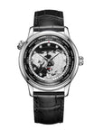 Seagull GMT World Time Dual Time Zone Calendar Business Watch 41mm