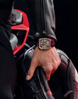 Seagull x CN Racing Team Collaboration Tonneau Dial Skeleton Watch 42mm
