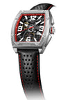 Seagull x CN Racing Team Collaboration Tonneau Dial Skeleton Watch 42mm