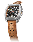 Seagull x CN Racing Team Collaboration Tonneau Dial Skeleton Watch 42mm