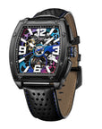 Seagull x CN Racing Team Collaboration Tonneau Dial Skeleton Watch 42mm
