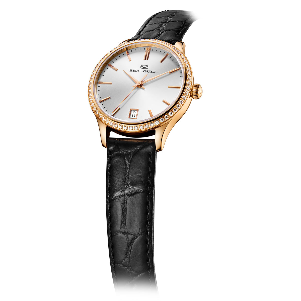 Seagull Heritage Series 18K Gold-wrapped Case Couple Dress Watch 34mm/40mm