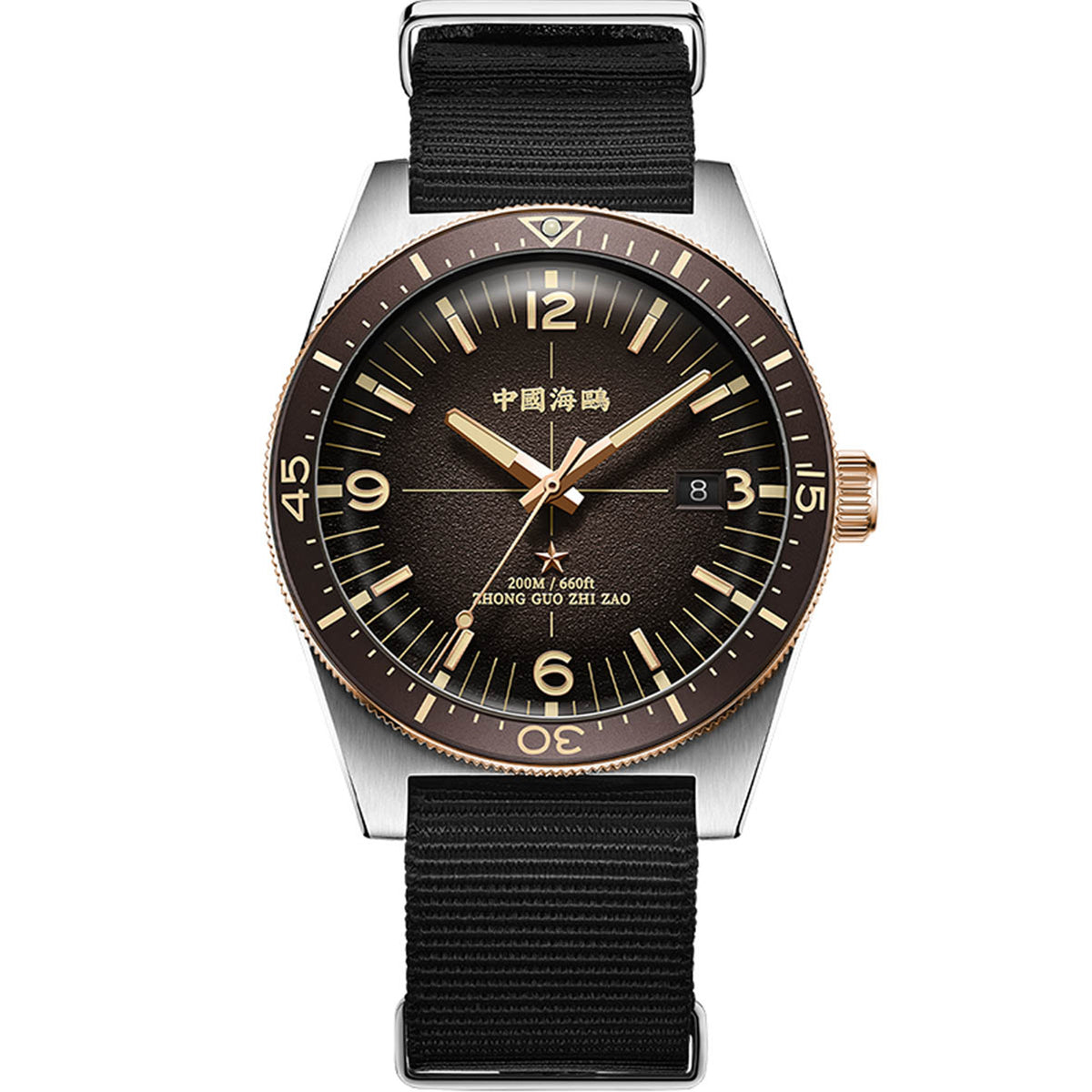 Seagull Ocean Series 1984 Antarctic Expedition 200m Waterproof Dive Watch 40mm
