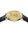 Seagull 18K Gold Textured Dial 9mm Thick Case Calendar Couple Watch 42mm/36mm