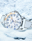 Seagull Ocean Series Pro Special Edition Ice-textured Dial Titanium Alloy Case 300m Waterproof Dive Watch 43mm
