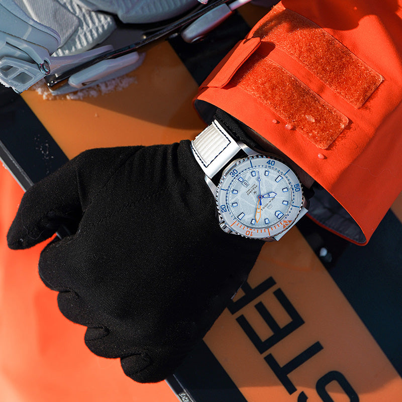 Seagull Ocean Series Pro Special Edition Ice-textured Dial Titanium Alloy Case 300m Waterproof Dive Watch 43mm
