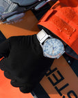 Seagull Ocean Series Pro Special Edition Ice-textured Dial Titanium Alloy Case 300m Waterproof Dive Watch 43mm