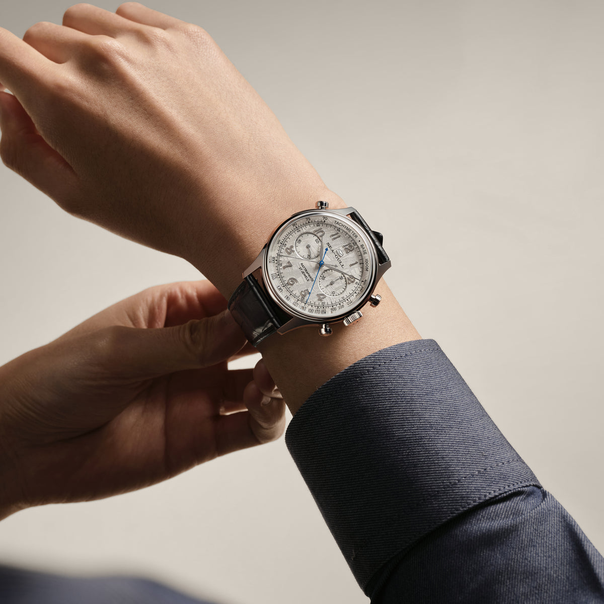 Seagull Rattrapante Split-second Chronograph Meteorite Dial Limited Editon 42.5mm