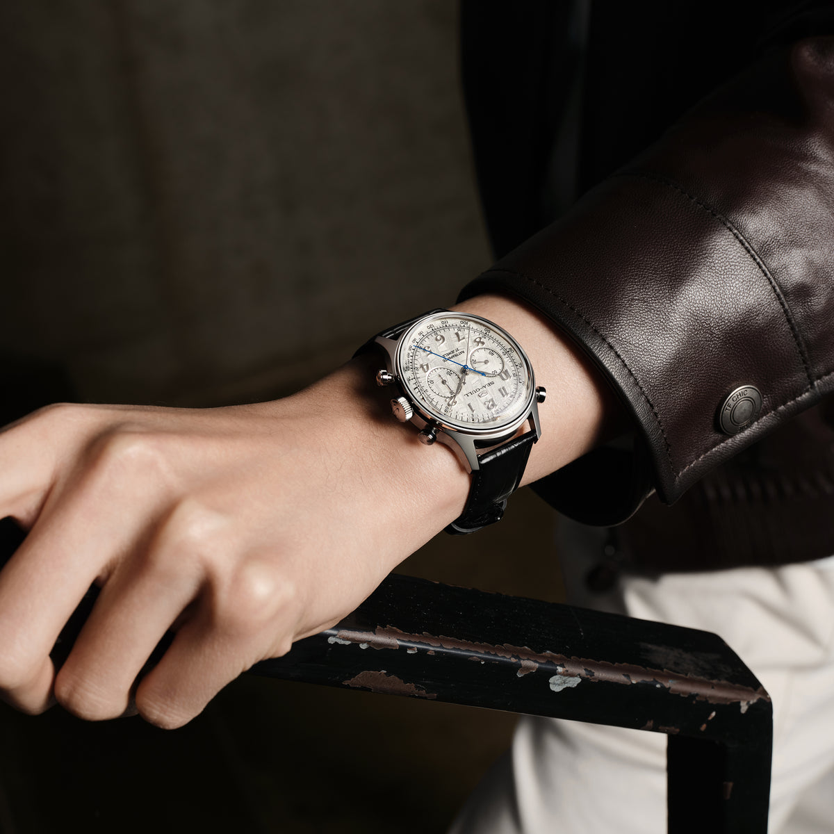 Seagull Rattrapante Split-second Chronograph Meteorite Dial Limited Editon 42.5mm