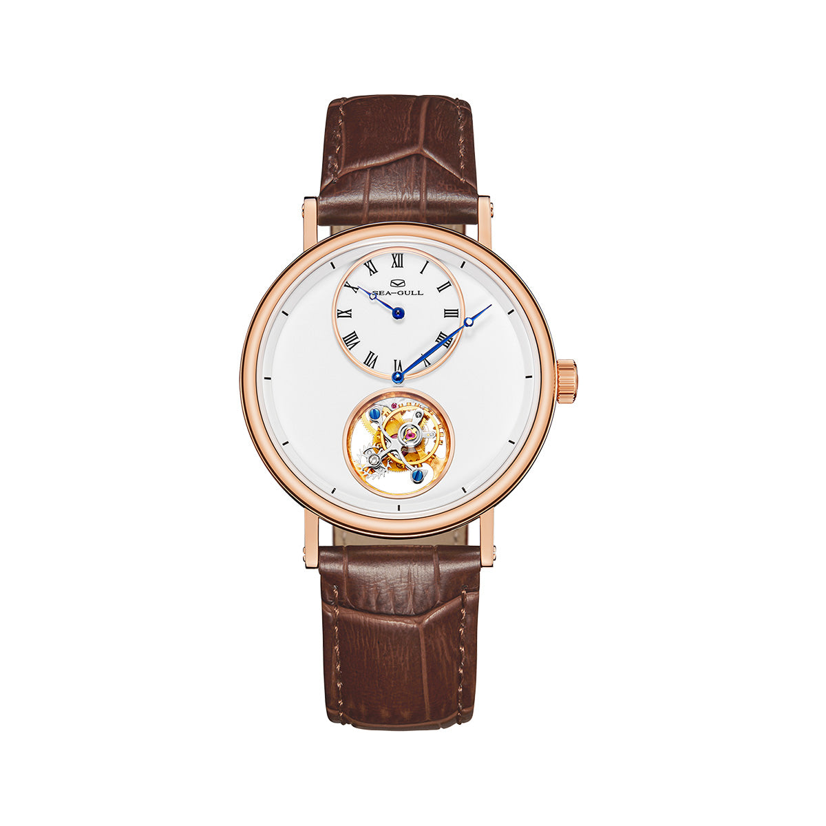 Seagull Artisan Heritage Series Master Craftsman Enamel Dial Regulator Layout Eccentric Tourbillon 39mm