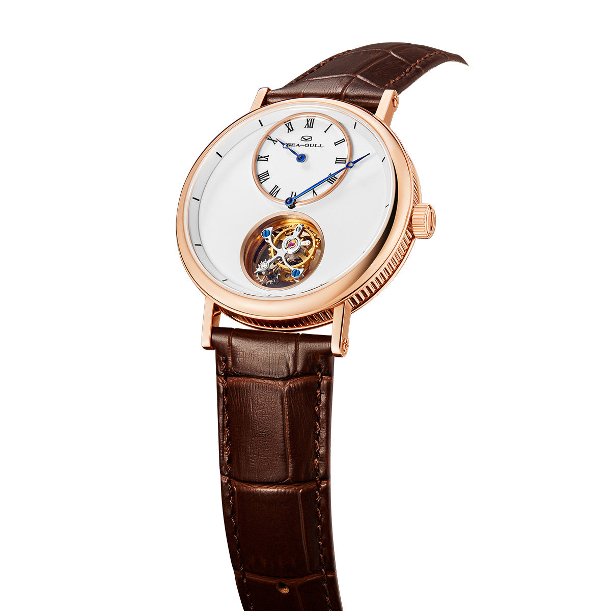 Seagull Artisan Heritage Series Master Craftsman Enamel Dial Regulator Layout Eccentric Tourbillon 39mm