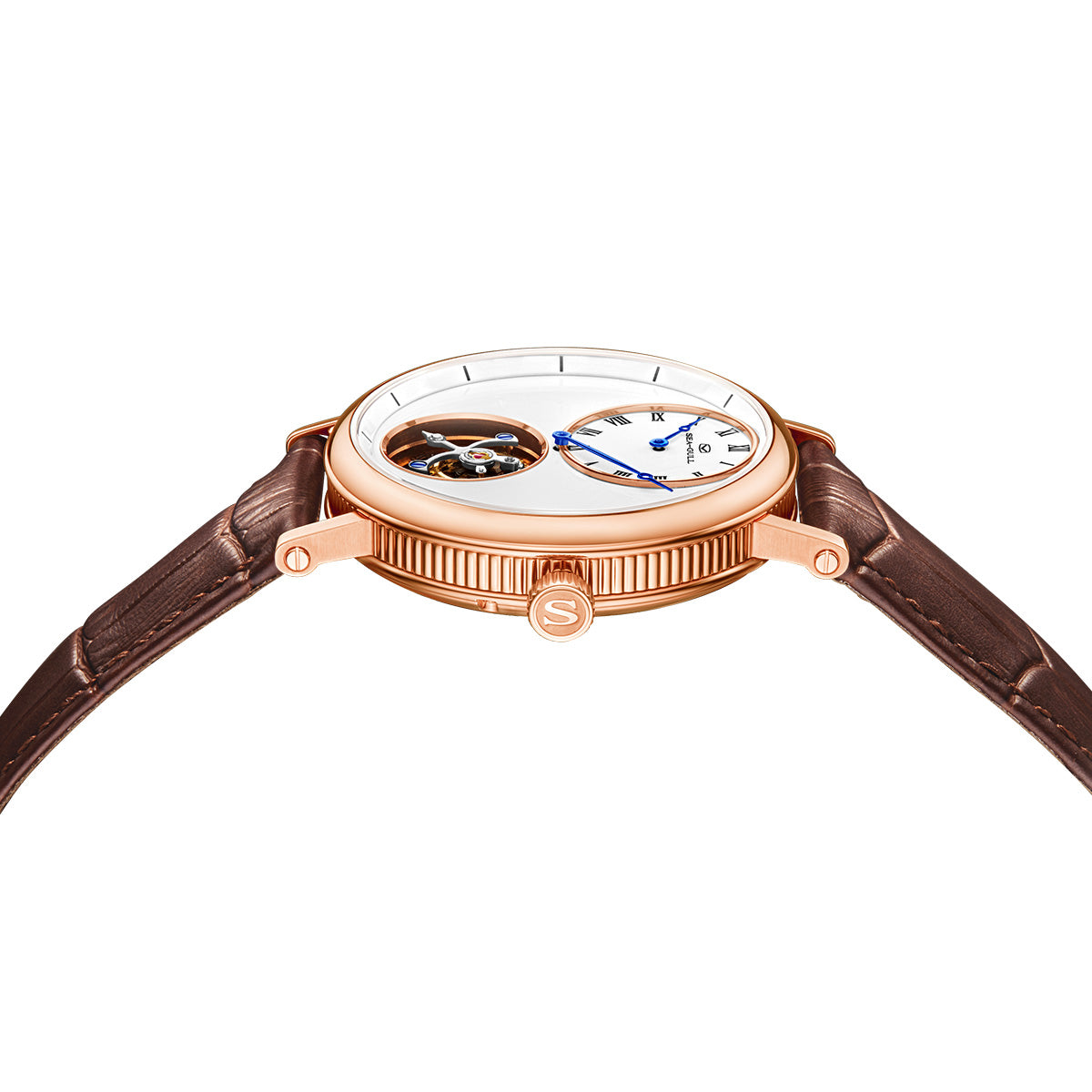 Seagull Artisan Heritage Series Master Craftsman Enamel Dial Regulator Layout Eccentric Tourbillon 39mm