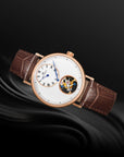 Seagull Artisan Heritage Series Master Craftsman Enamel Dial Regulator Layout Eccentric Tourbillon 39mm