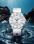 Seagull Ocean Series Pro "Dragon Kings of the Four Seas" Dragon-scale Dial 300m Waterproof Dive Watch 44mm