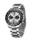 Seagull Panda Eye Dial Tachymeter Chronograph Watch 44mm