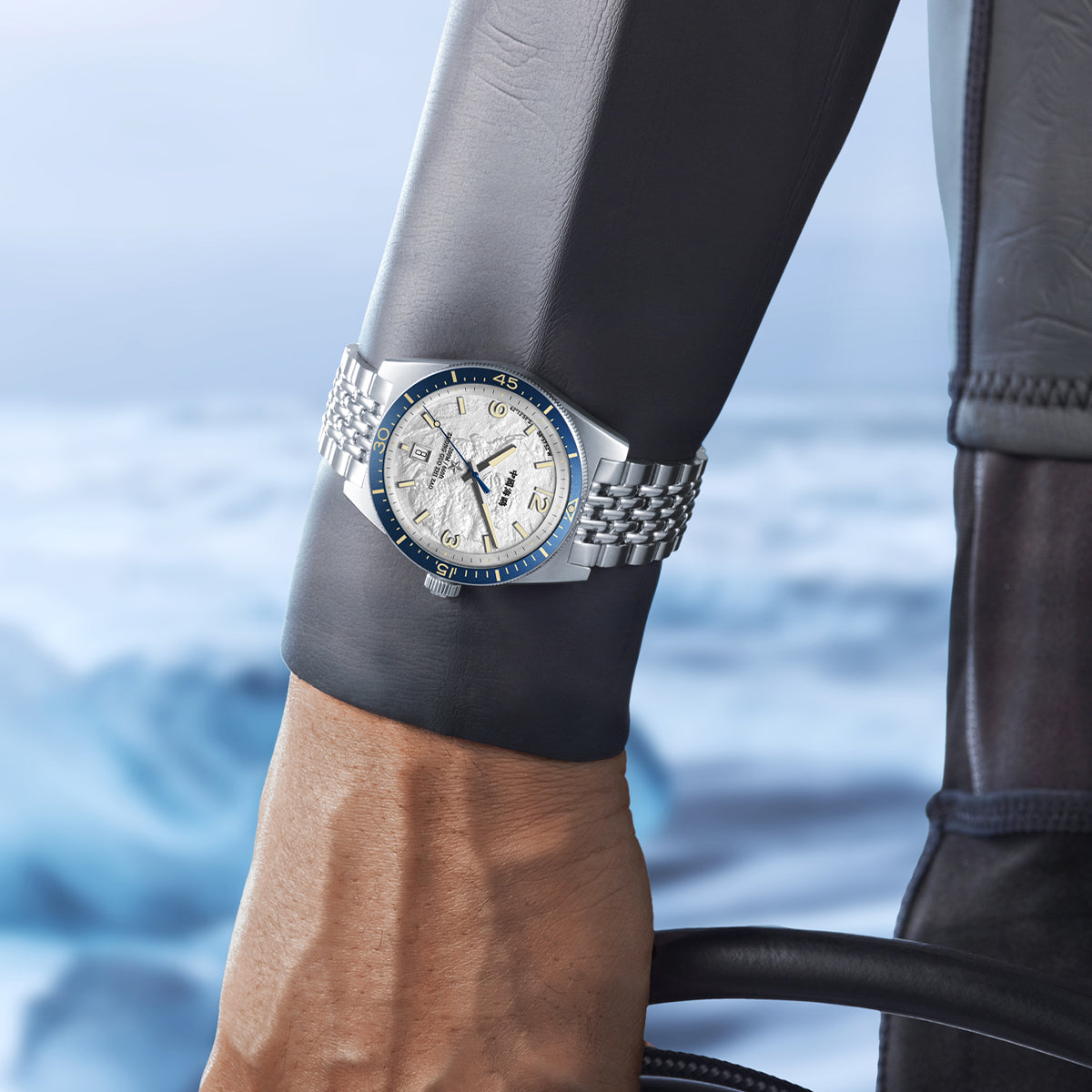Seagull 1984 Antarctic Expedition Engraved Dial 200m Waterproof Special Edition Dive Watch 40mm