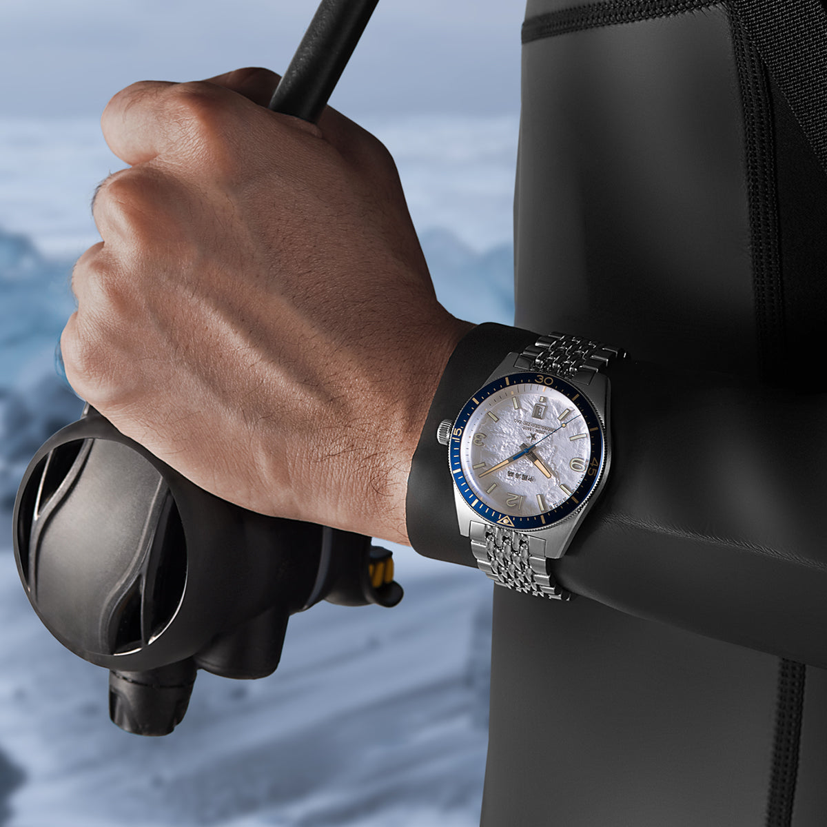 Seagull 1984 Antarctic Expedition Engraved Dial 200m Waterproof Special Edition Dive Watch 40mm