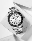 Seagull Ocean Series Rolling Panda Transparent Caseback 100m Waterproof Dive Watch 44.5mm