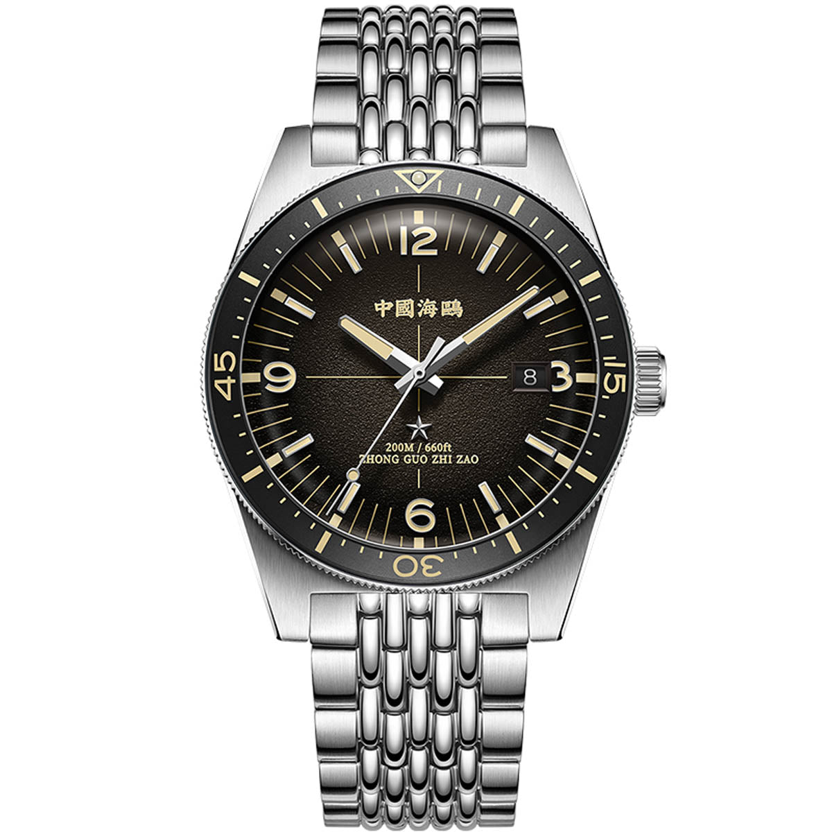 Seagull Ocean Series 1984 Antarctic Expedition 200m Waterproof Dive Watch 40mm