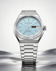 Seagull Ancient Cloud Motif Dial Date-day Calender Reissue Dress Watch 38mm
