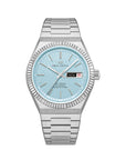 Seagull Ancient Cloud Motif Dial Date-day Calender Reissue Dress Watch 38mm