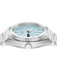 Seagull Ancient Cloud Motif Dial Date-day Calender Reissue Dress Watch 38mm