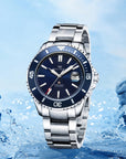 Seagull Ocean Series Magnified Date Window 200m Waterproof Dive Watch 44mm