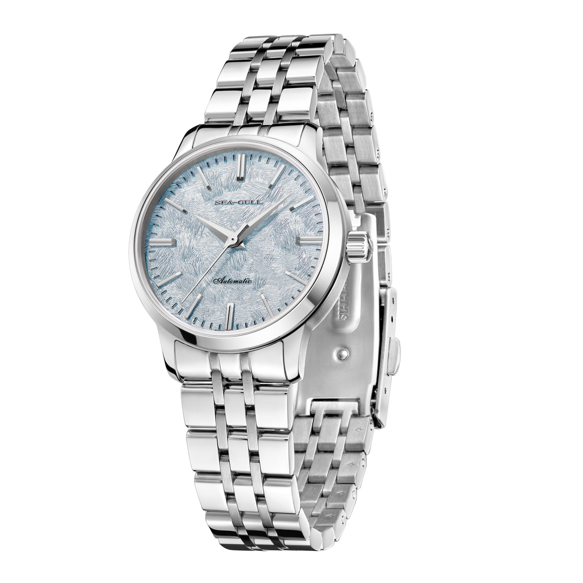 Seagull Cedar Dial Couple Dress Watch 32m/40mm