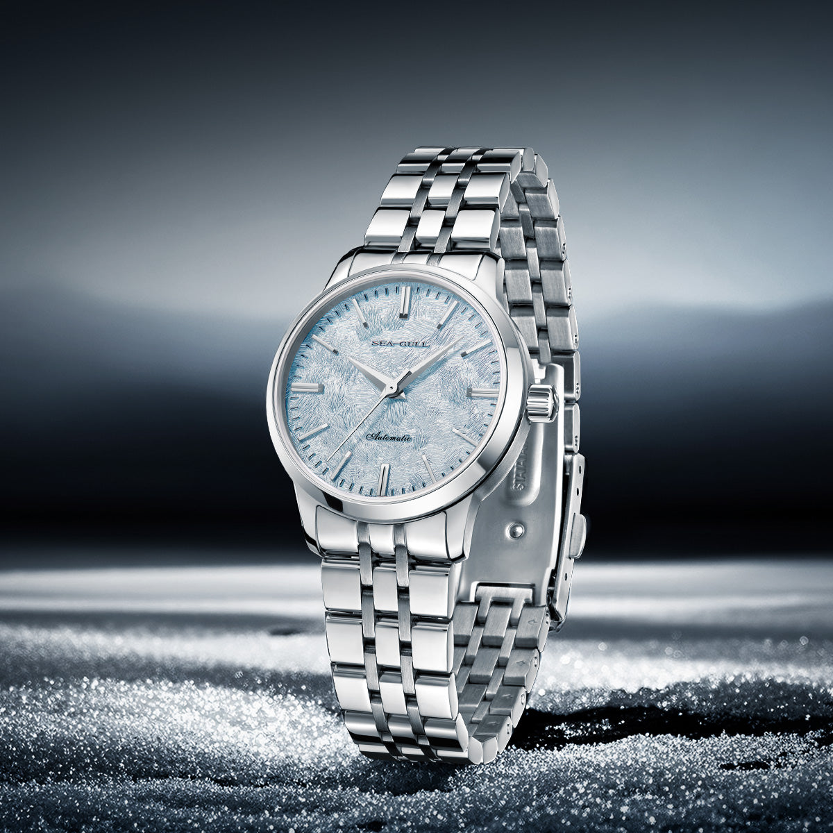 Seagull Cedar Dial Couple Dress Watch 32m/40mm