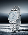 Seagull Cedar Dial Couple Dress Watch 32m/40mm