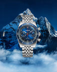 Seagull 1984 Antarctic Expedition Vintage Chronograph 150m Waterproof Dive Watch 40mm
