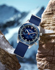 Seagull 1984 Antarctic Expedition Vintage Chronograph 150m Waterproof Dive Watch 40mm