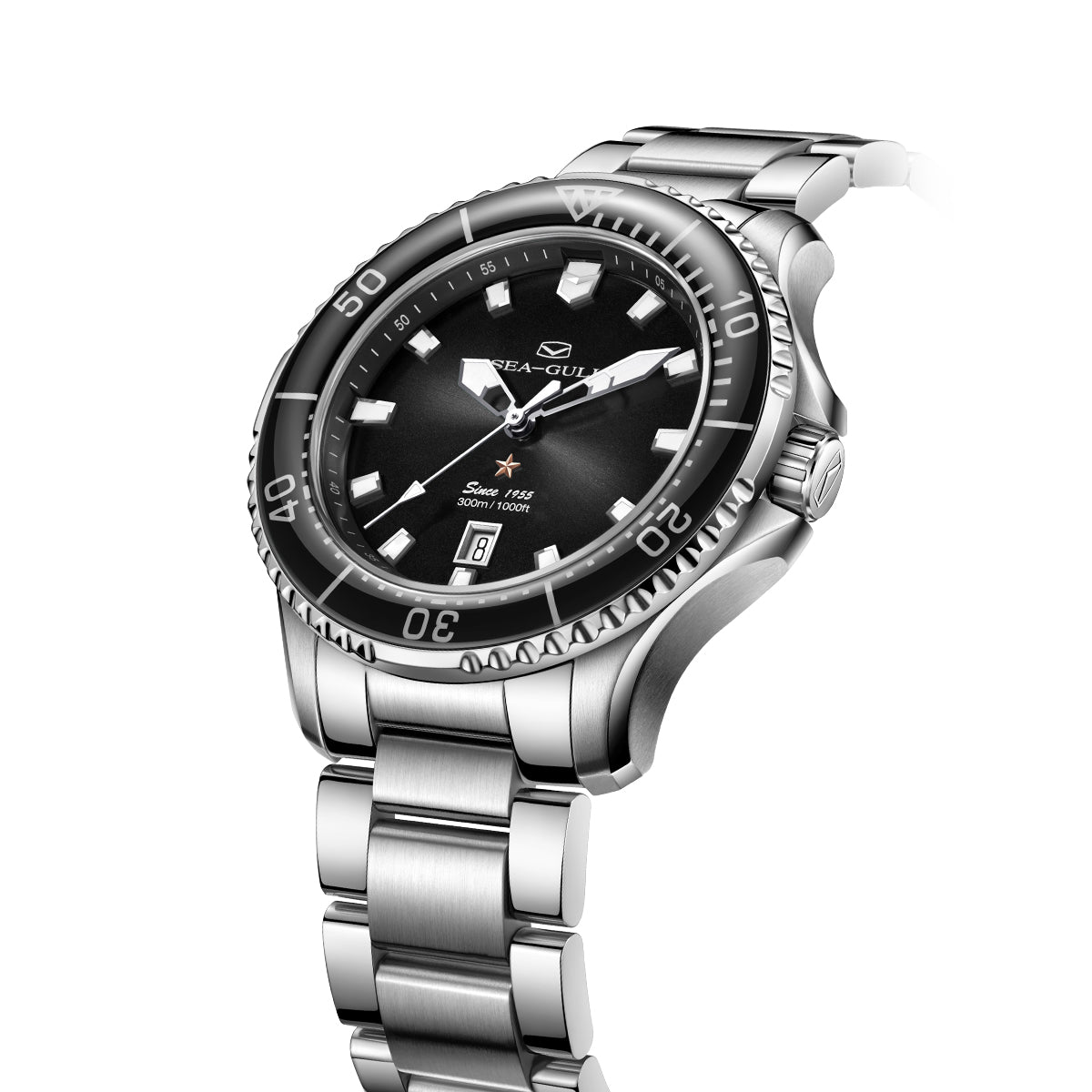 Seagull Ocean Series Pro 300m Waterproof Dive Watch 44mm